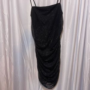NWT Glitter mini dress